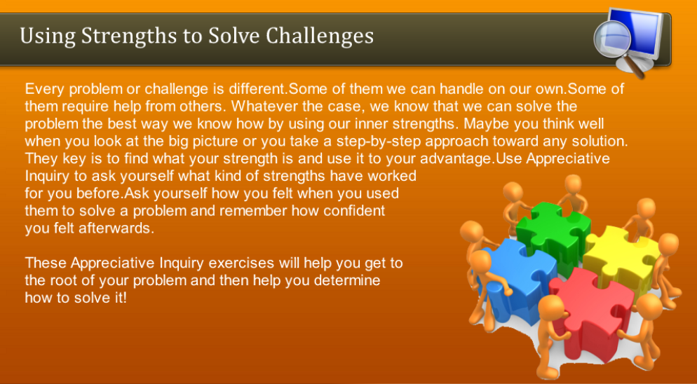key strengths problem solving
